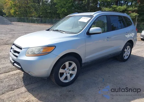 2008 Hyundai Santa Fe Limited/Se z USA, uszkodzony, nr VIN 5NMSH13E88H146740